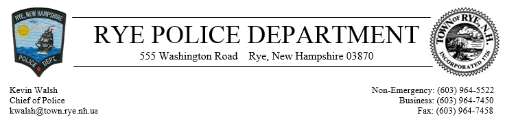 Rye Police Department, NH Public Safety Jobs