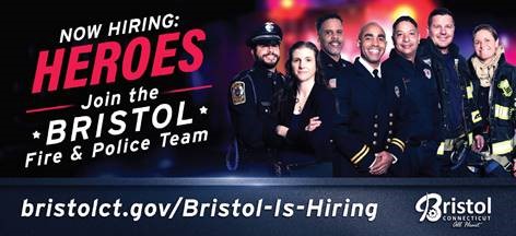 Bristol Police Department, CT Public Safety Jobs