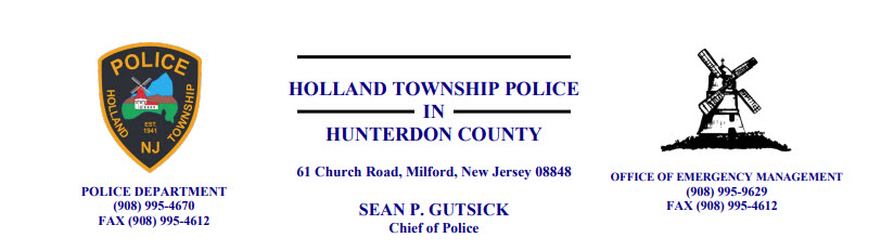 Holland Township Police Department, NJ Public Safety Jobs