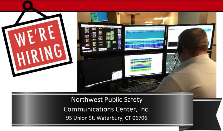 Northwest CT Public Safety Communication Center, Inc., CT Public Safety Jobs