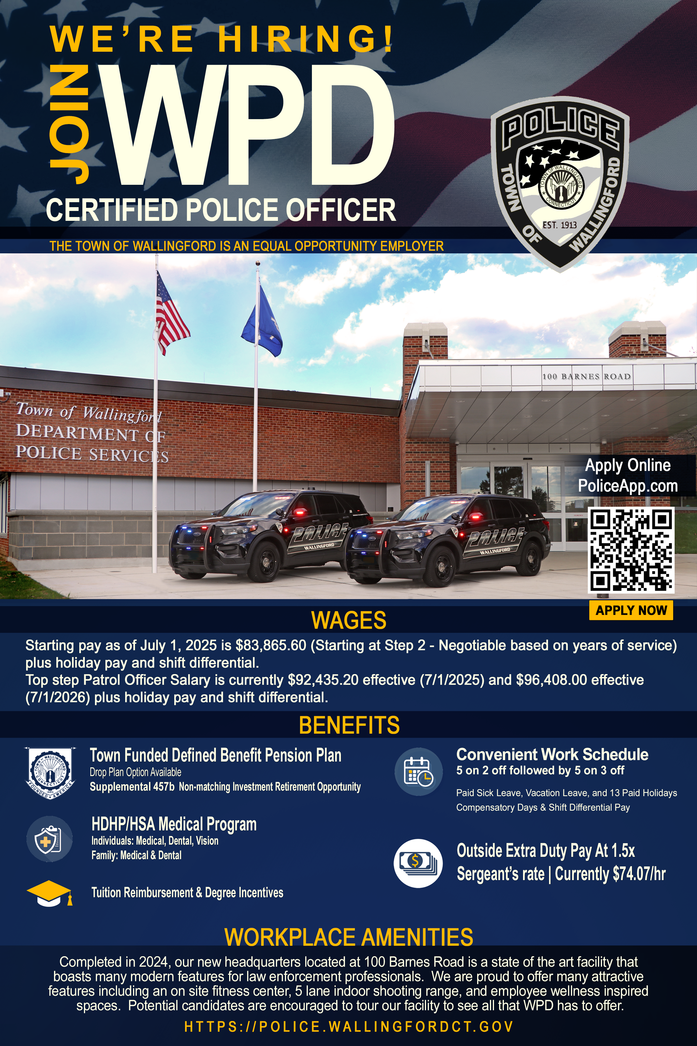 2025 Certified Police Officer Flyer