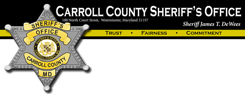 Carroll County Sheriff's Office banner