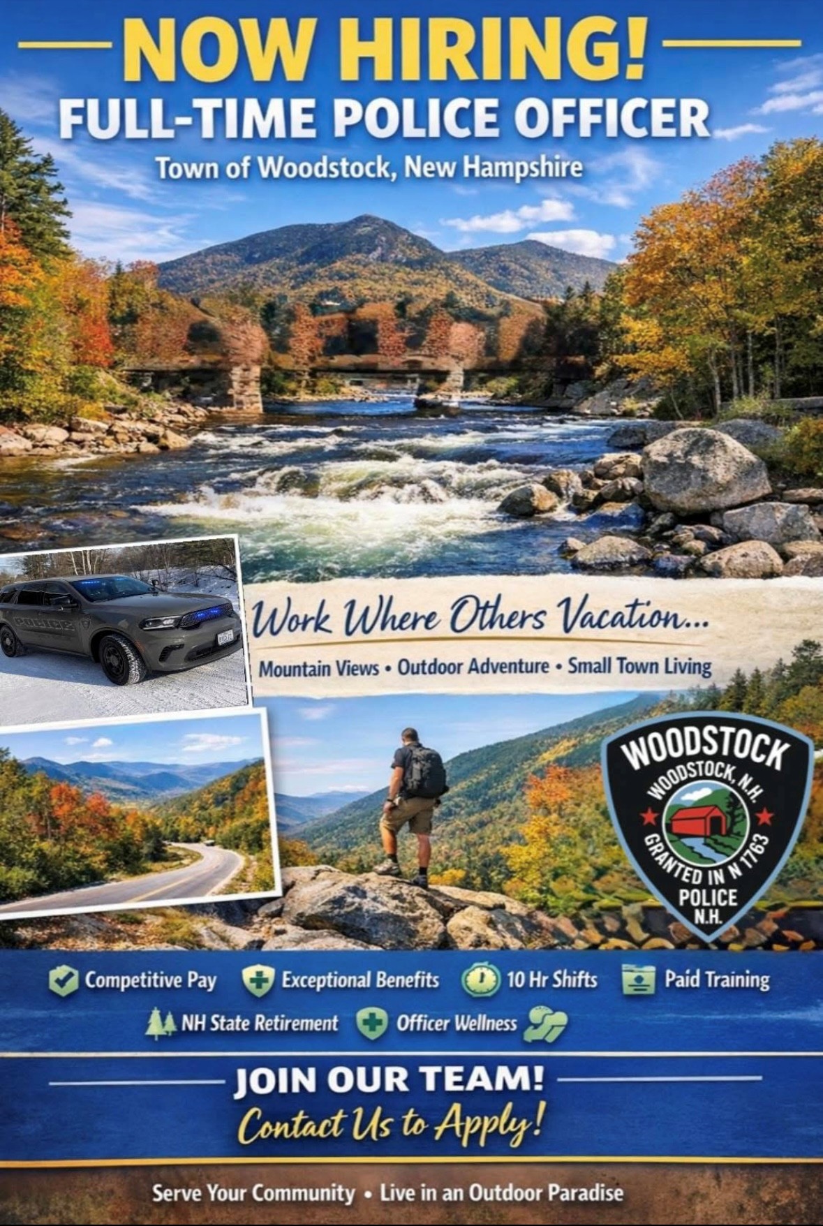 Woodstock Police Department, NH Public Safety Jobs
