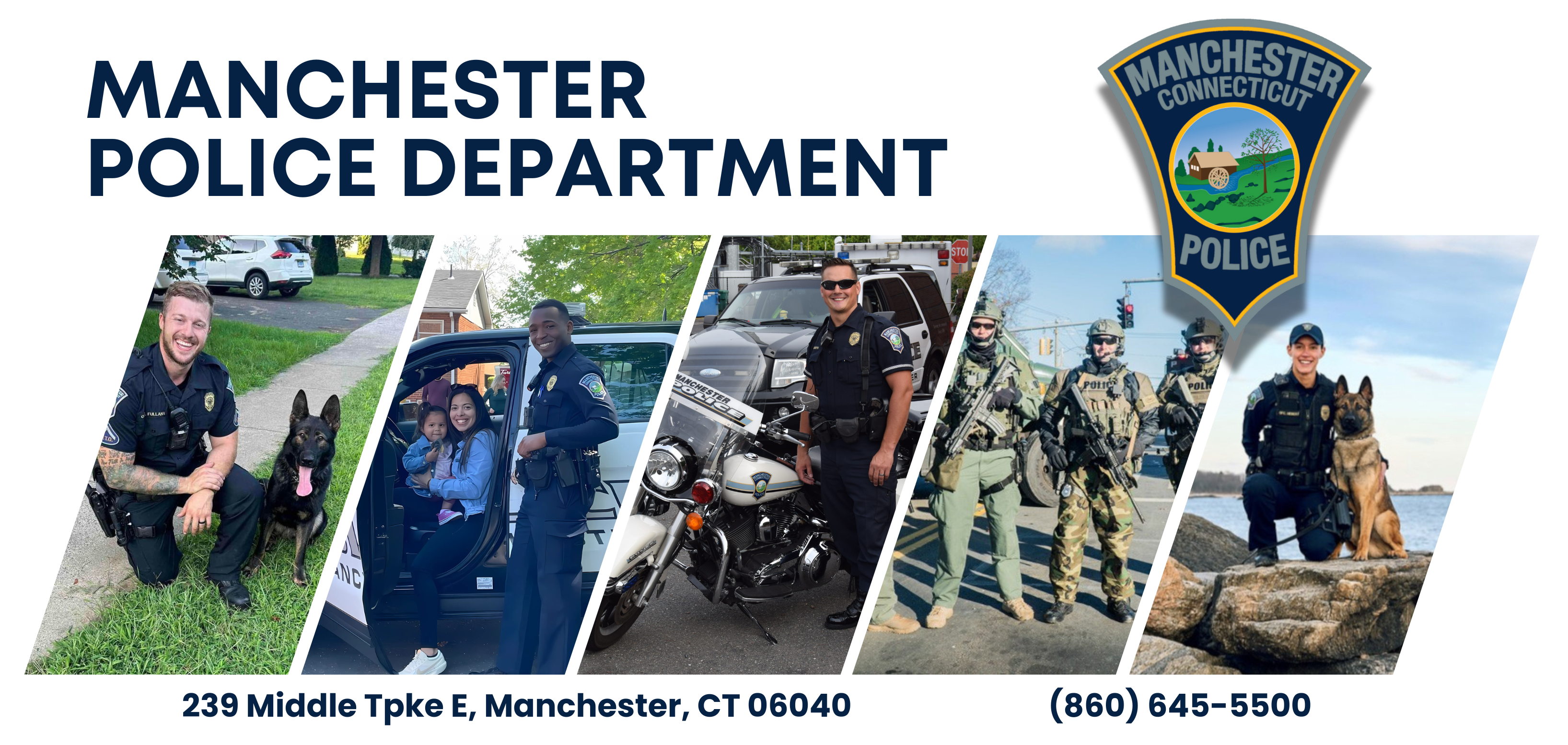 Manchester Police Department, CT Public Safety Jobs