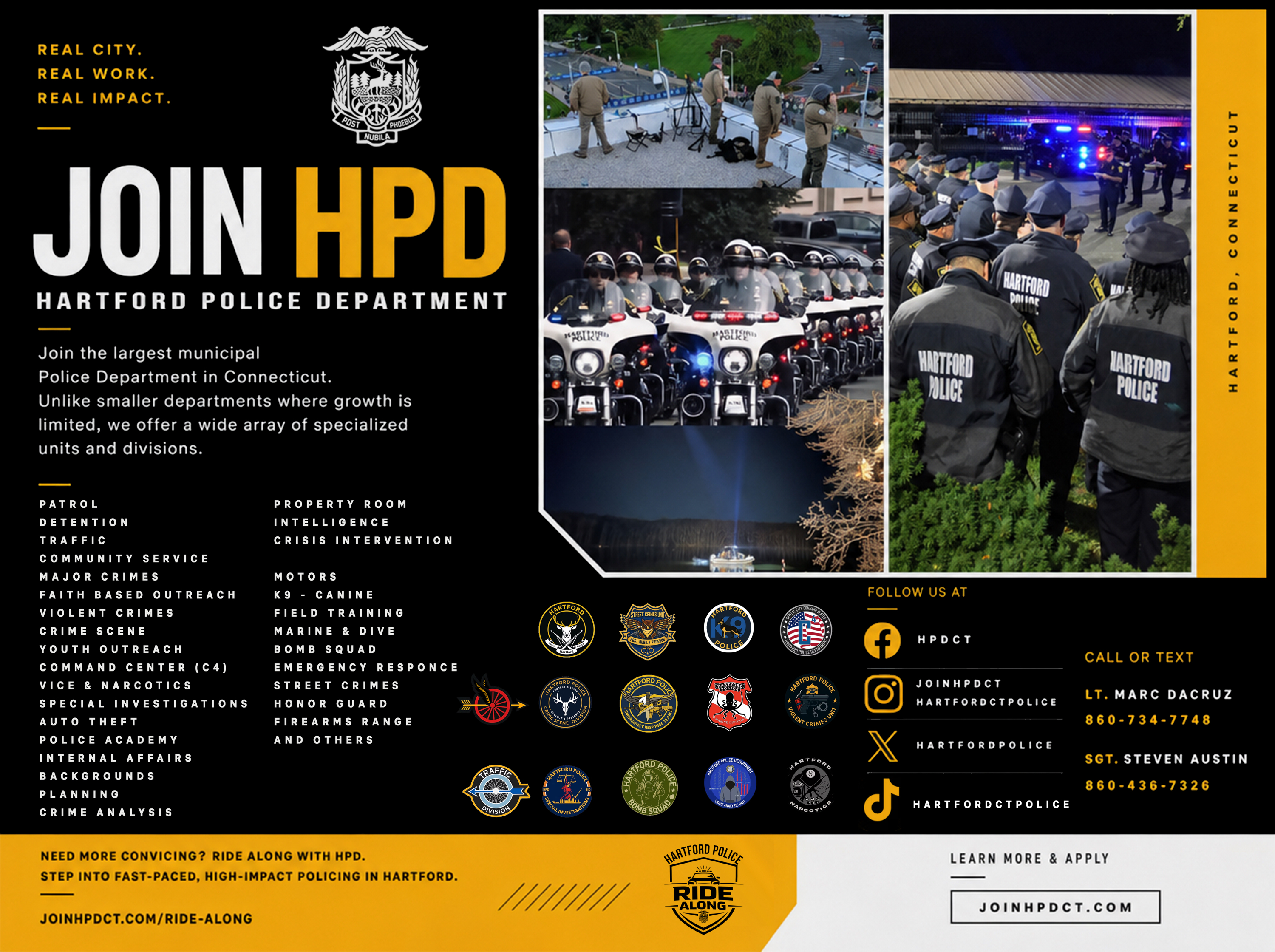 Hartford Police Department, CT Public Safety Jobs