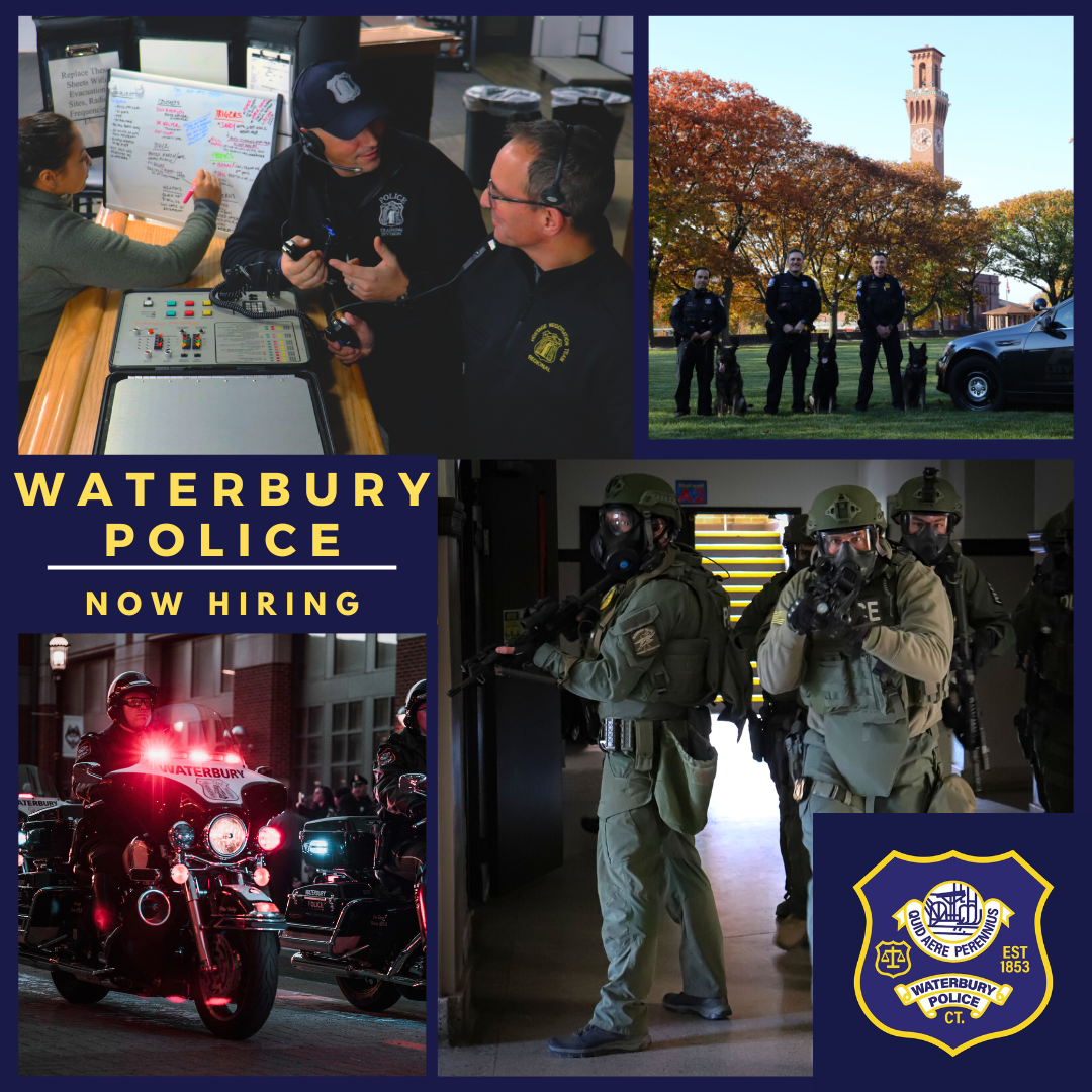Waterbury Police Department, CT Public Safety Jobs