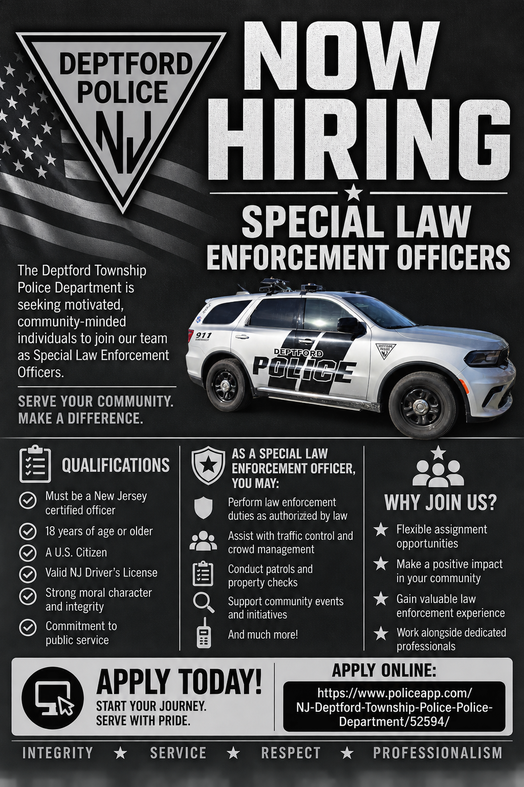 Deptford Township Police, NJ Public Safety Jobs