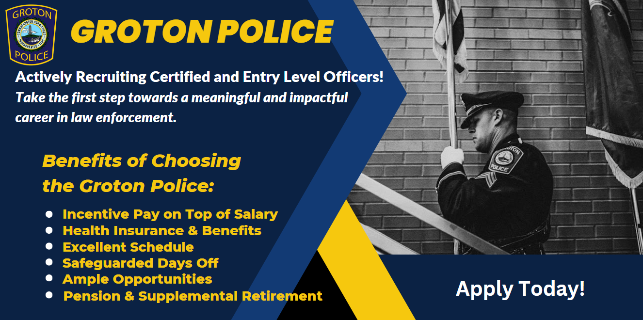 Groton Town Police Department, CT Public Safety Jobs