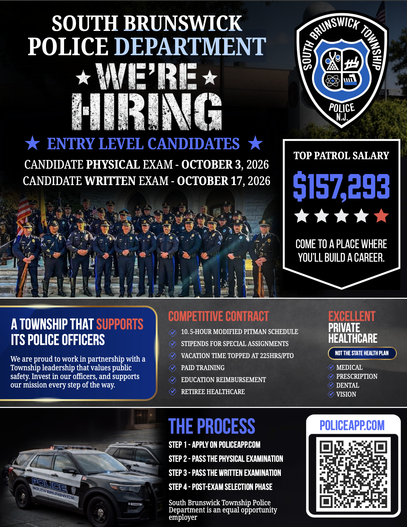 South Brunswick Police Department, NJ Public Safety Jobs
