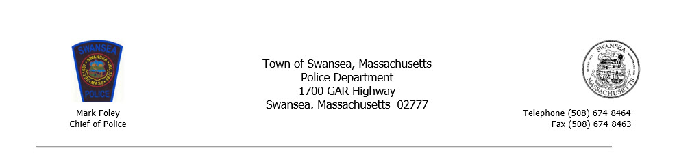 Swansea Police Department, MA Public Safety Jobs