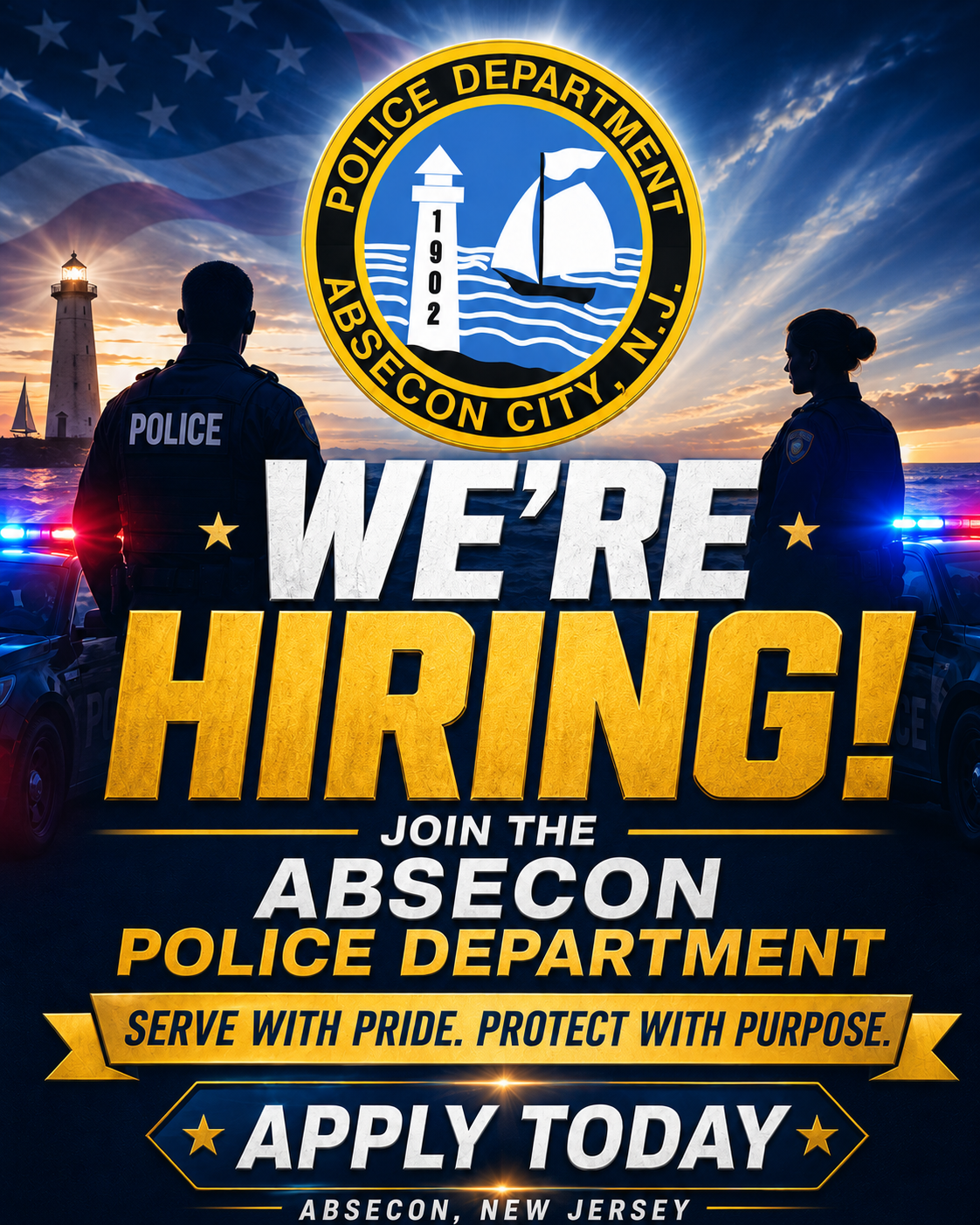 Absecon Police Department, NJ Public Safety Jobs