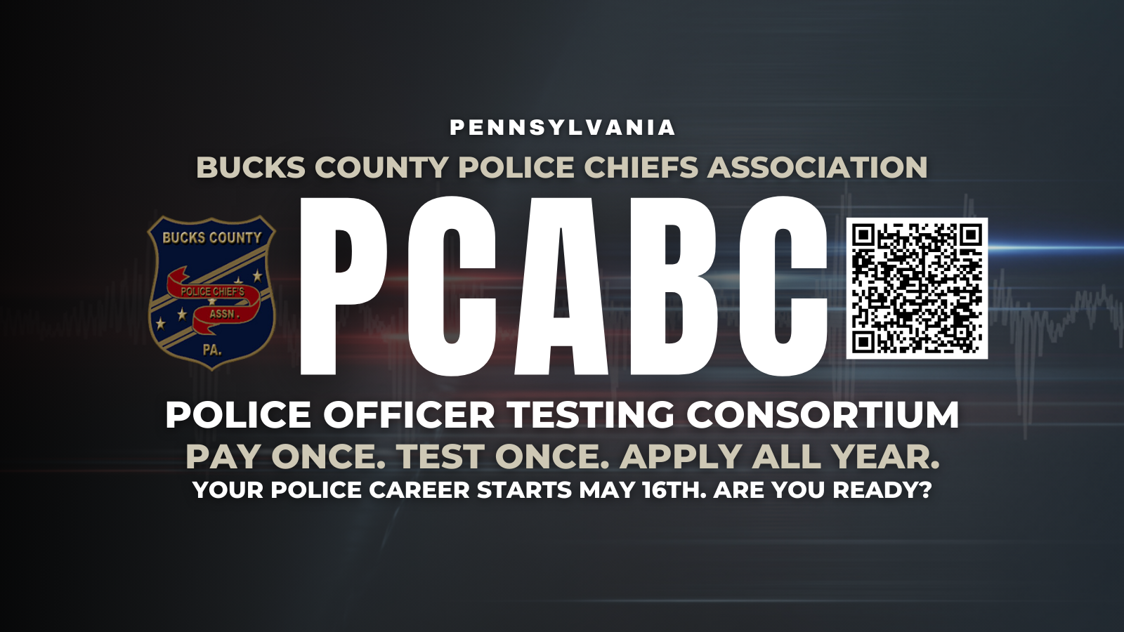 Register For Bucks County PA Police Exam