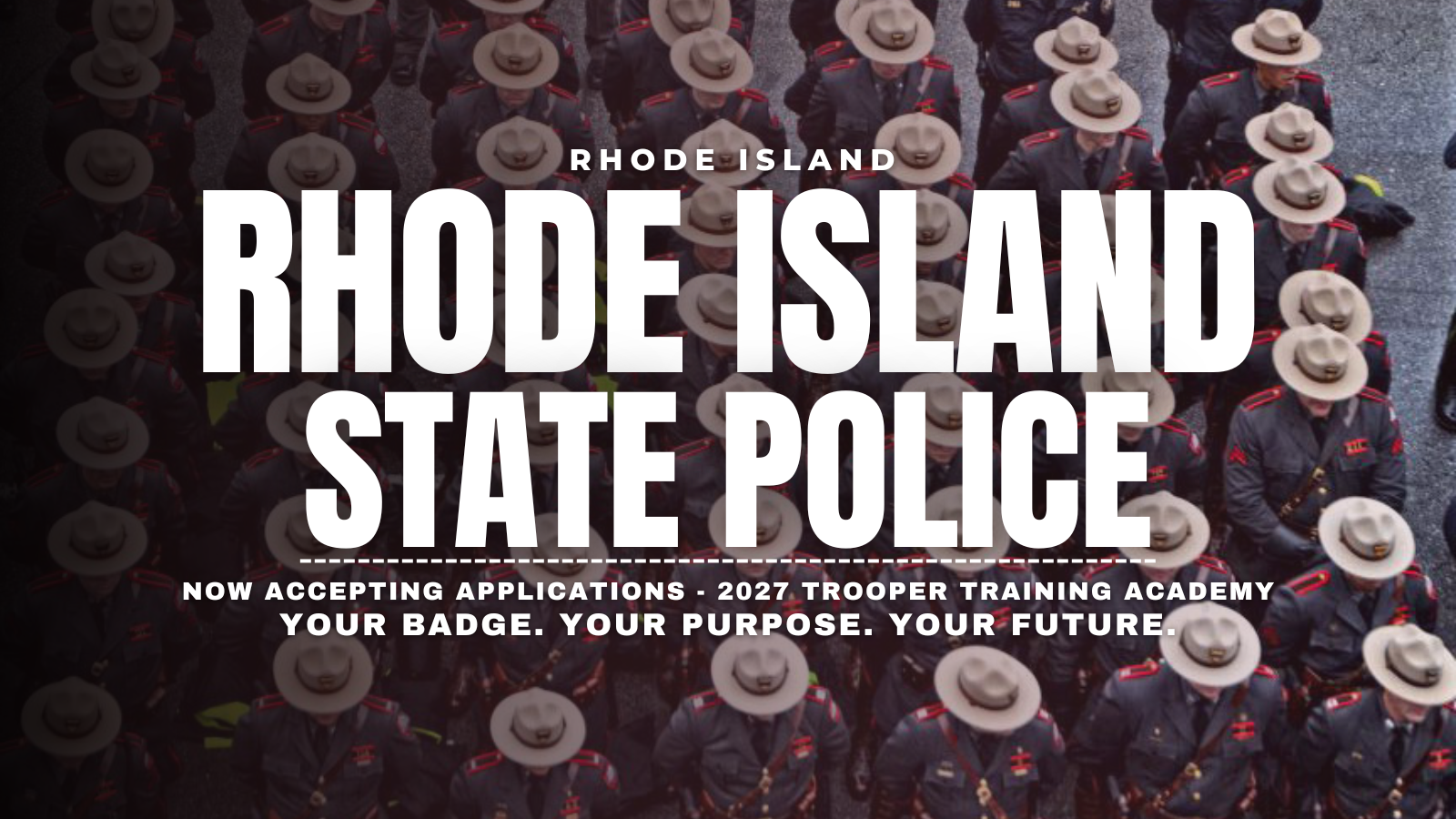 Become an RI State Police Officer