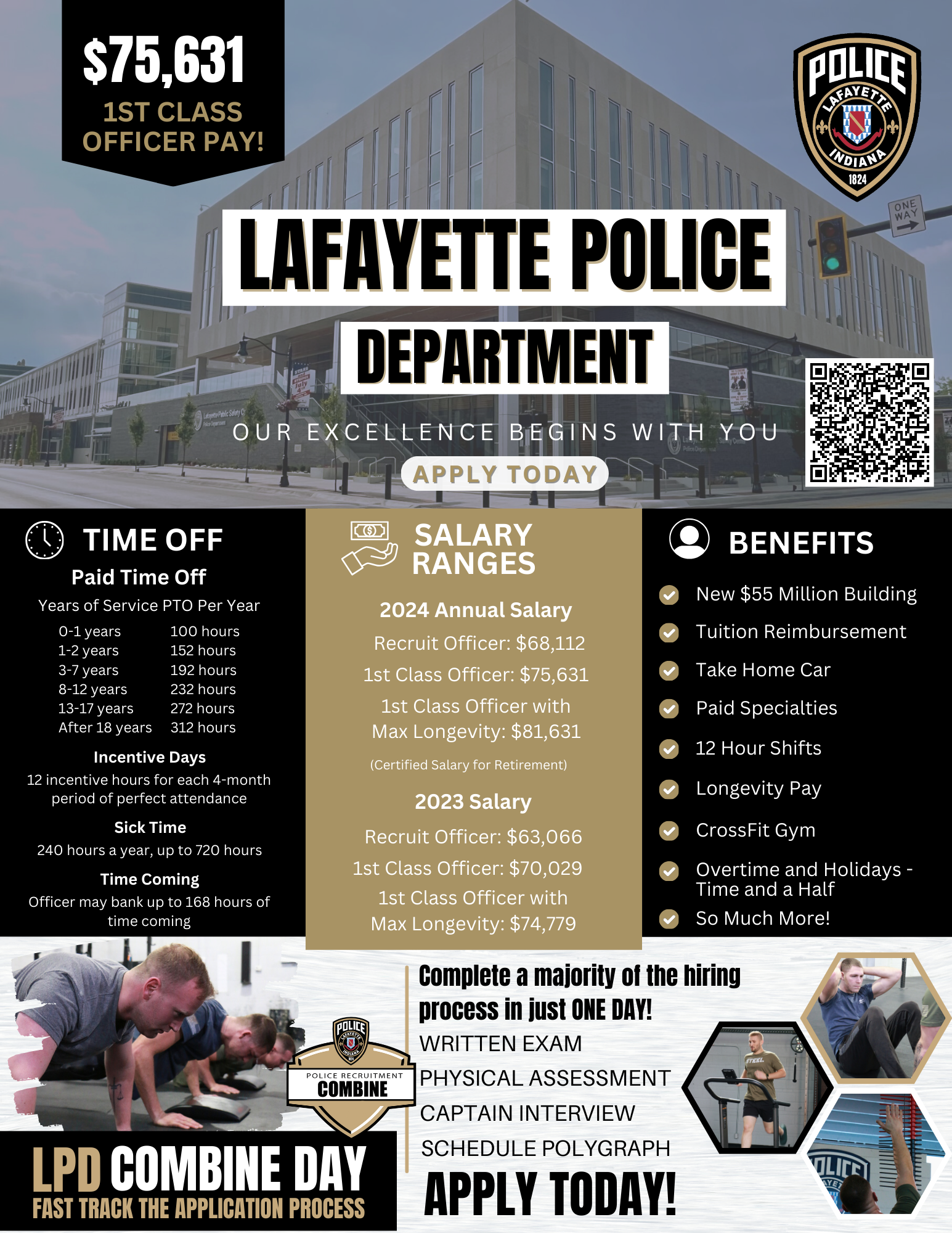 Lafayette Police Department, IN Public Safety Jobs