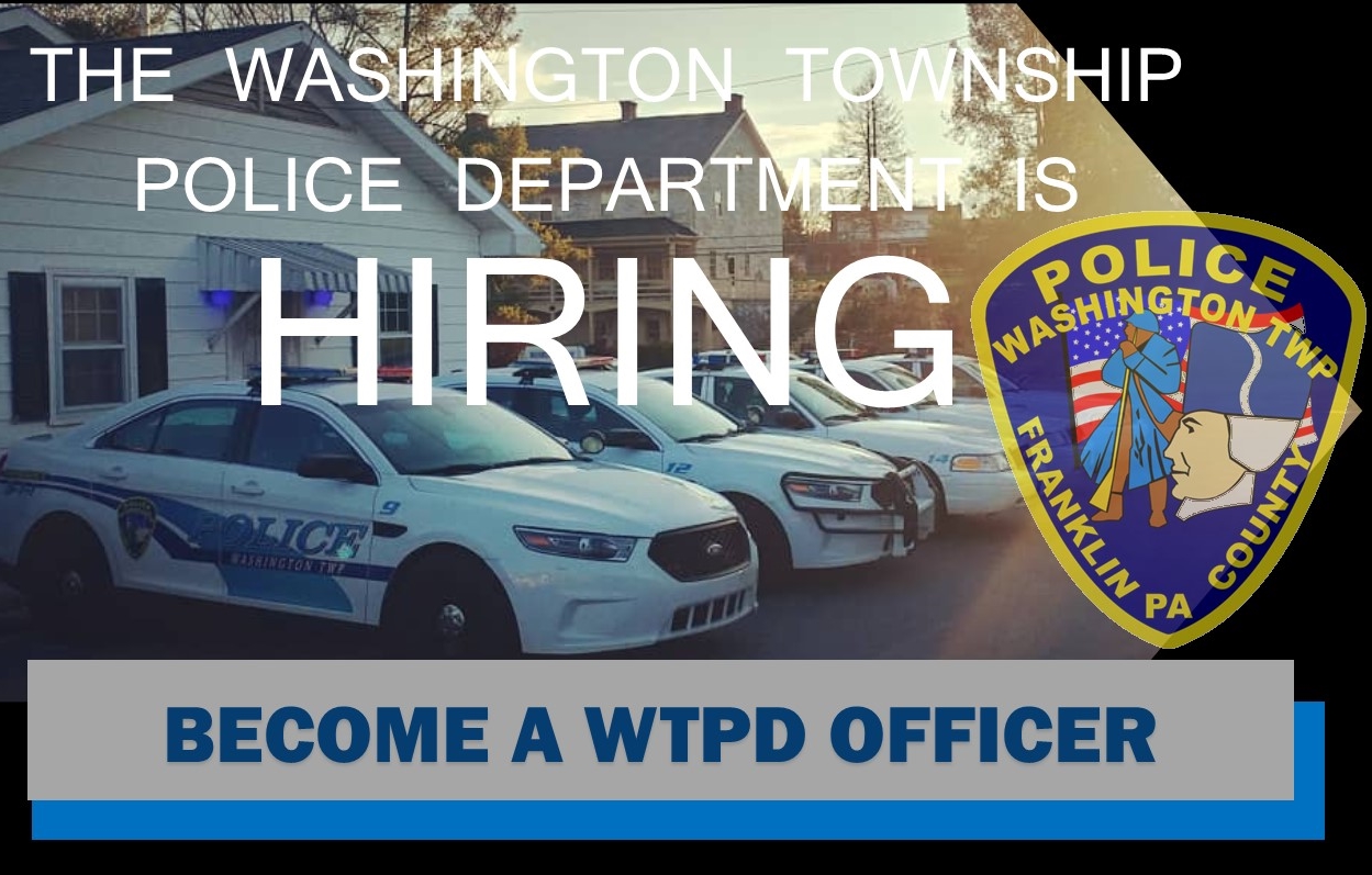 Washington Township Police Department (Franklin County, PA), PA Public Safety Jobs