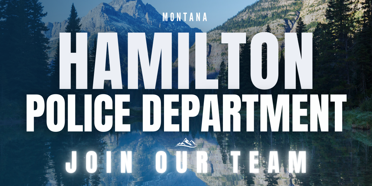 Hamilton Police Department, MT Public Safety Jobs