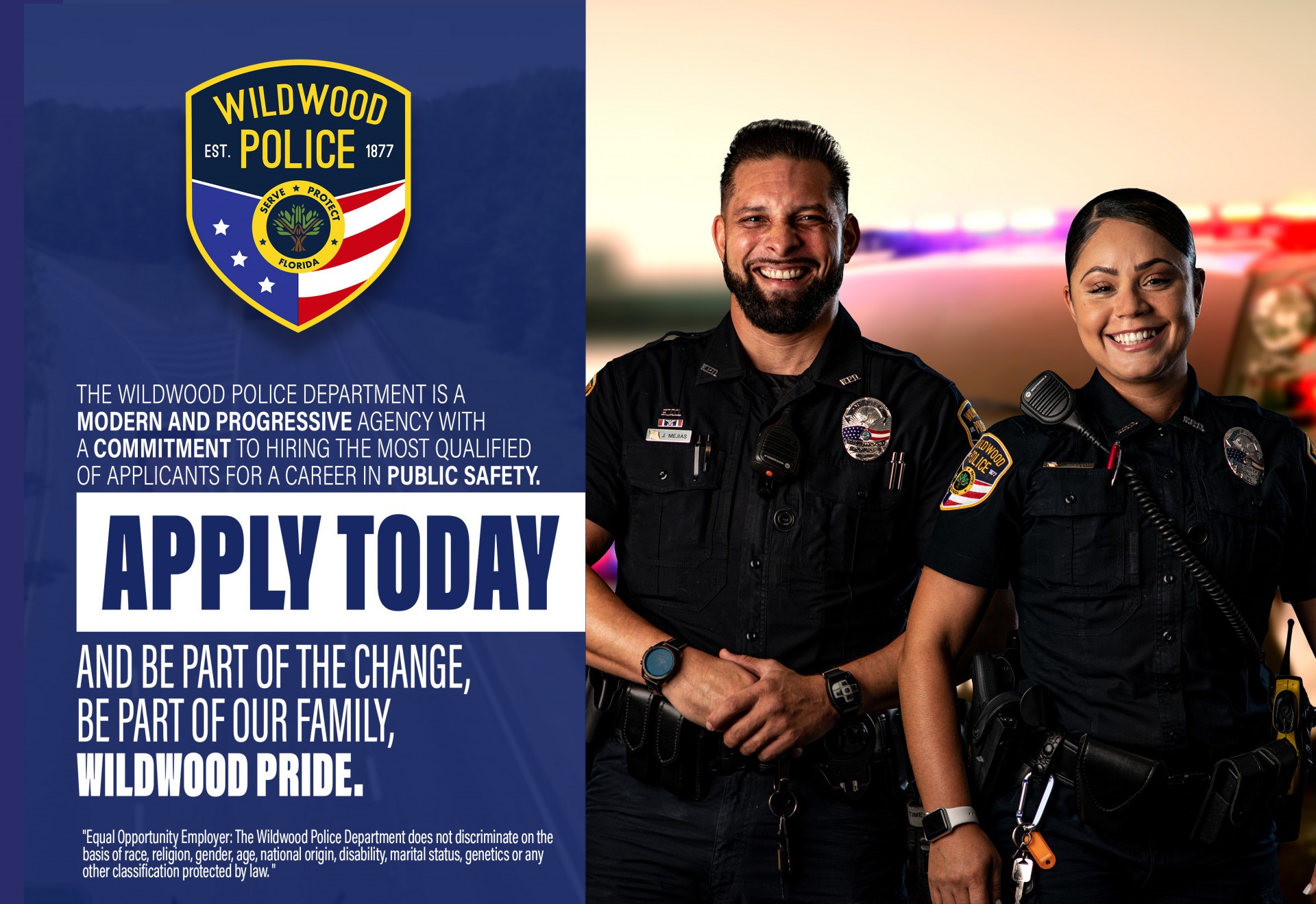 Wildwood Police Department, FL Public Safety Jobs