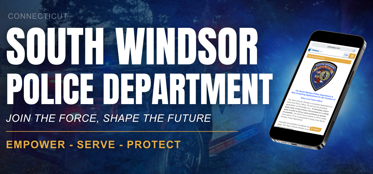 South Windsor Police Department, CT Public Safety Jobs