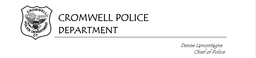 Cromwell Police Department, CT Public Safety Jobs