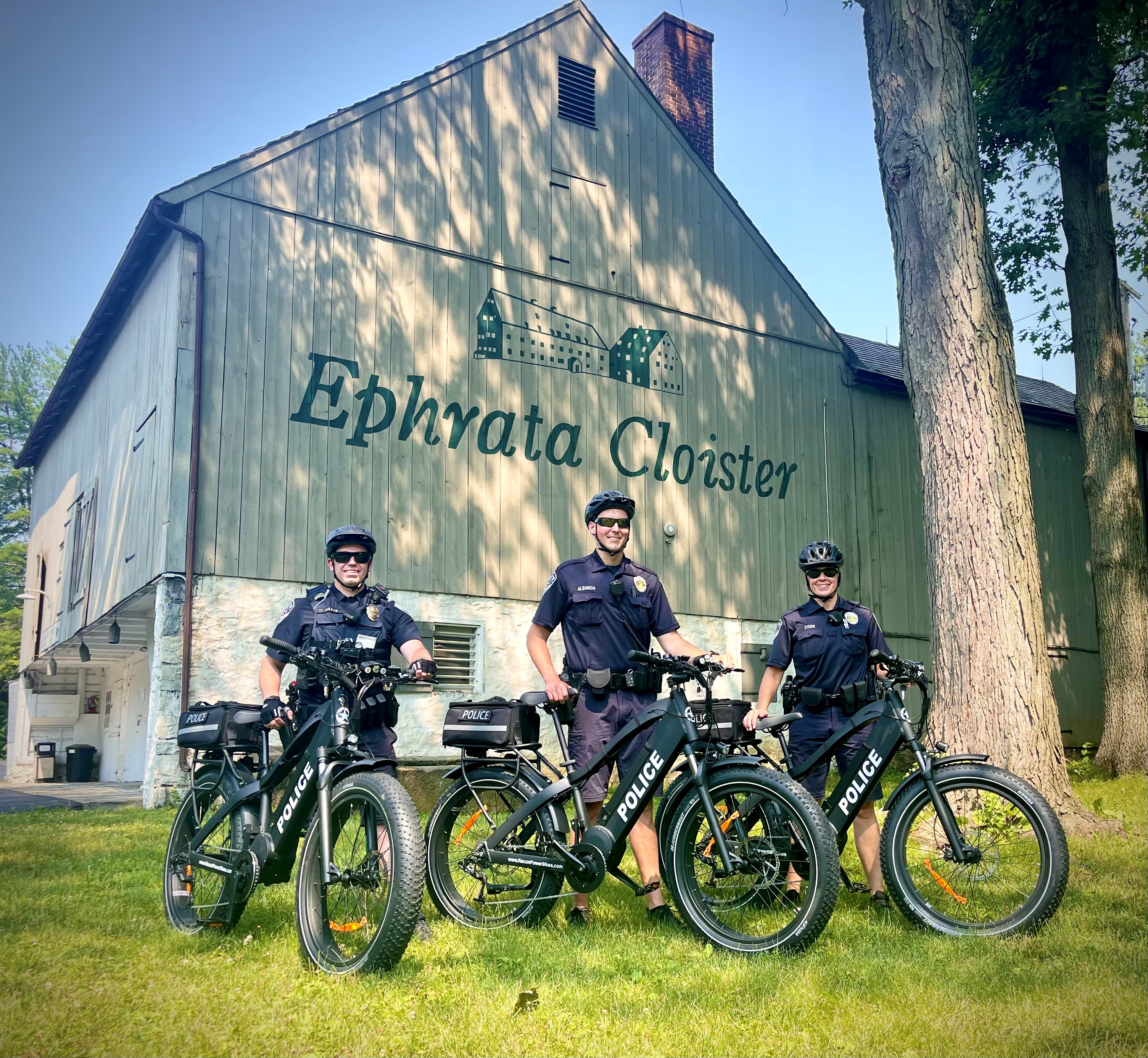Ephrata PD Bike Officers