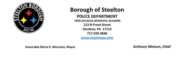 Steelton Borough Police Department, PA Public Safety Jobs