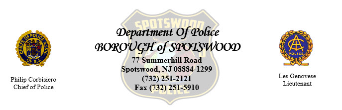 Spotswood Police Department, NJ Public Safety Jobs