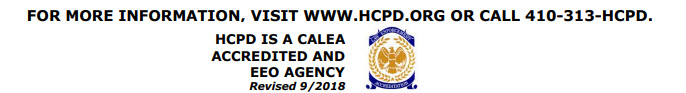 Howard County Police Department, MD Public Safety Jobs