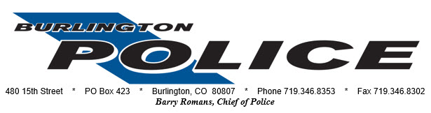 Burlington Police Department, CO Public Safety Jobs